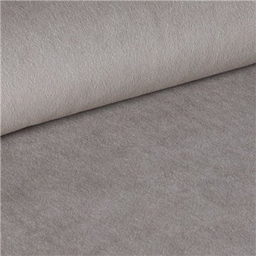 Tabouret Mey gris tourterelle avec assise rembourrée et pieds en métal noir - Elégance et confort pour l'espace snack