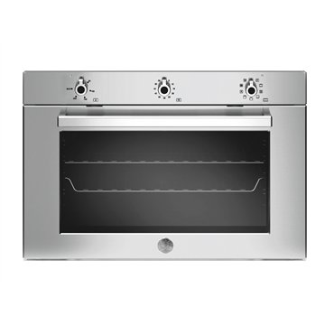 FOUR ENCASTRABLE 90 CM MULTIFONCTION ÉLECTRIQUE 9 FONCTIONS ACIER INOXYDABLE BERTAZZONI