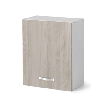 Porte-vaisselle 60 cm avec porte 60x32x72H orme