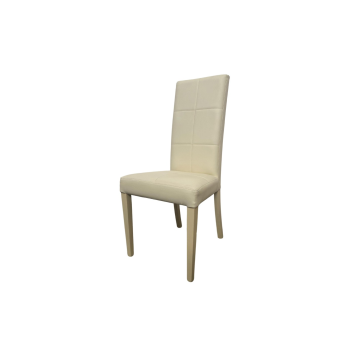 Chaise longue Giada en simili-cuir beige - Design moderne et élégant