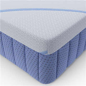 MATELAS PERGAMO 80*190*30 AVEC RESSORTS ENSACHÉS ET TISSU POLYESTER ANTIDÉRAPANT