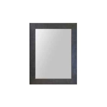 Miroir rectangulaire ART13 60x80 cadre oxyde