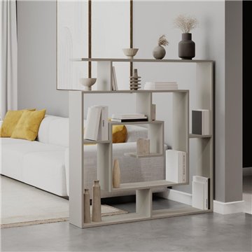 Libreria sandstone con 9 ripiani Labirent 125x22x129