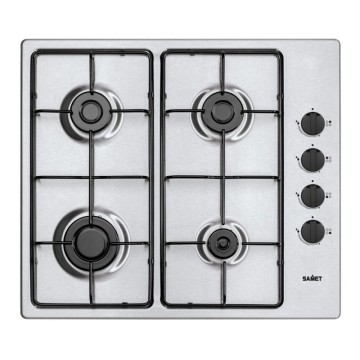 Plaque de cuisson 4 feux en acier inoxydable Ariane2025 Samet