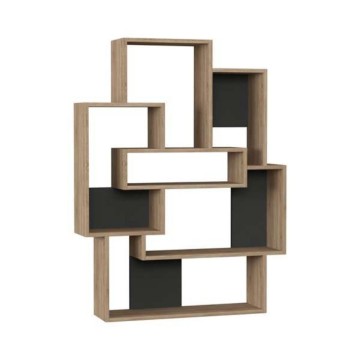 Bibliothèque en chêne Barce 101x22x132h