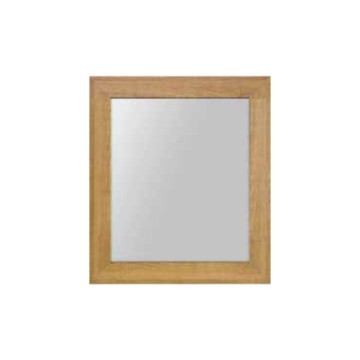 Miroir rectangulaire ART5 60x80 cadre chêne