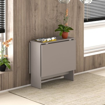 Table pliante peu encombrante Artemio light mocha