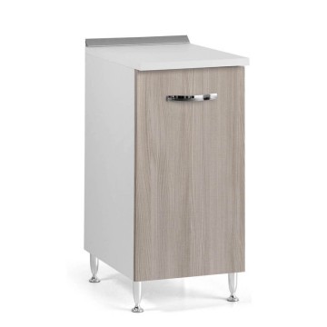 Elément bas de cuisine avec porte 30x50x85H orme