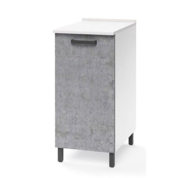 Meuble de cuisine avec porte 30x50x85H ciment
