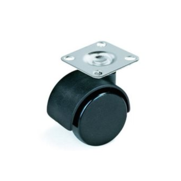 Roue pivotante diamètre 40 noir 41004204250