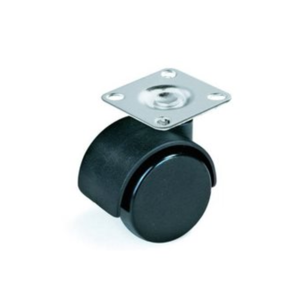 Roue pivotante diamètre 40 noir 41004204250 Roue pivotante diamètre 40 noir 41004204250