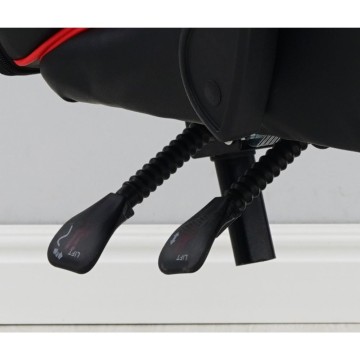 Fauteuil de jeu Mek rouge noir