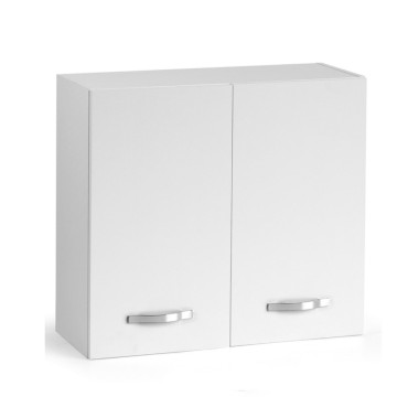 Porte-vaisselle 80x32x72h cm blanc cendré