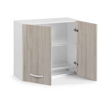 Porte-vaisselle 80x32x72h cm elm