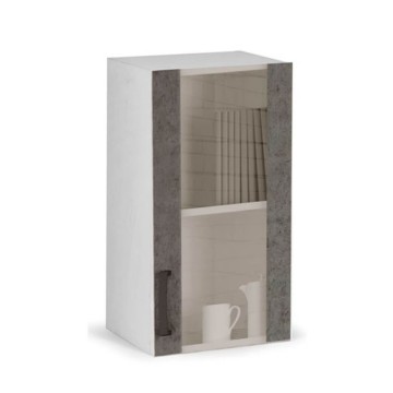 Vitrine suspendue 40 cm en béton