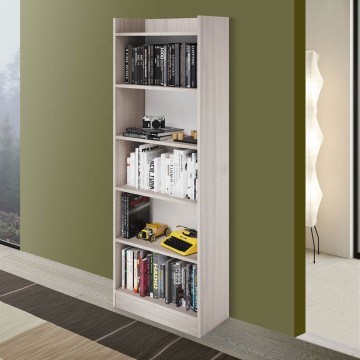 Bibliothèque Alessia 64x29x180H elm
