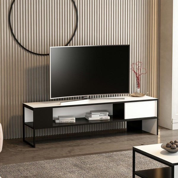 Meuble TV Concordtv noir et blanc Meuble TV Concordtv noir et blanc