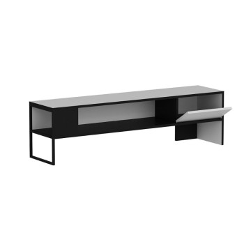 Meuble TV Concordtv noir et blanc