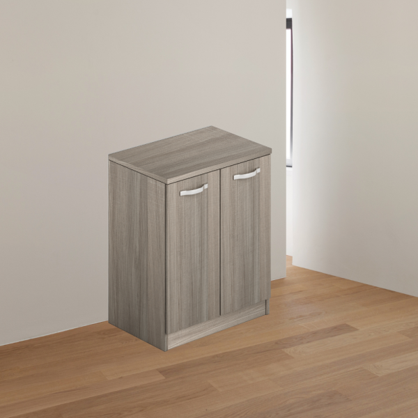 Armoire de salle de bain avec deux portes 71x50x85.5 orme Armoire de salle de bain avec deux portes 71x50x85.5 orme