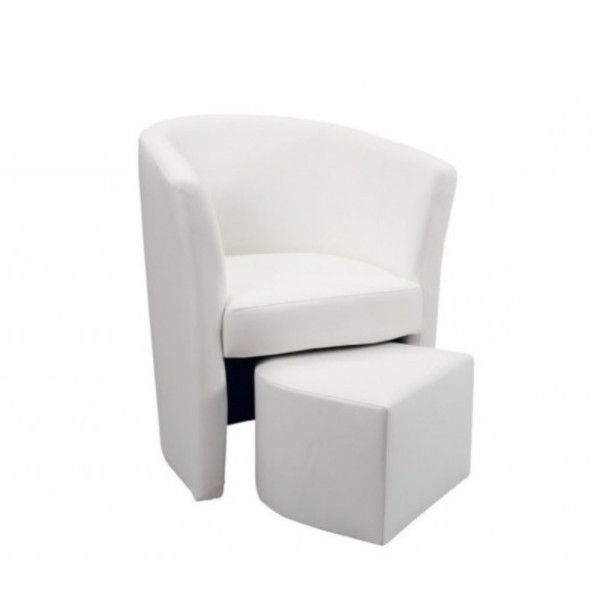 Pégase blanc avec pouf Pégase blanc avec pouf