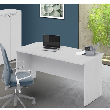 Bureau Hibiscus 160 cm frêne blanc
