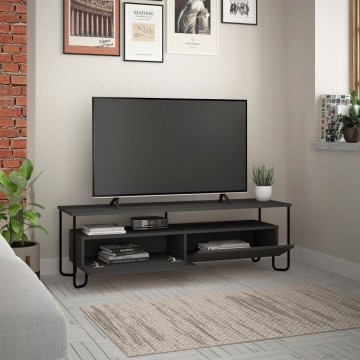 Cornea porte TV deux portes anthracite