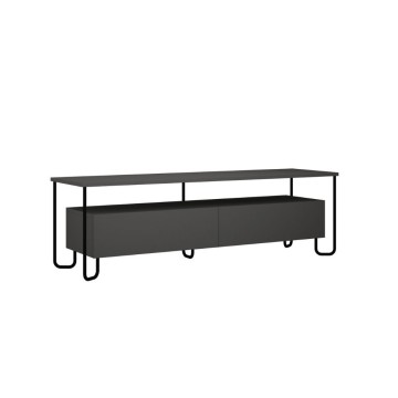 Cornea porte TV deux portes anthracite