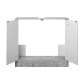 Ensemble de salle de bains Madeira beton blanc