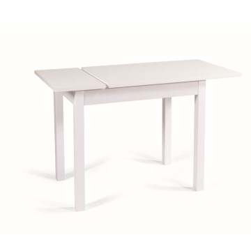 Firenze 90x60 table à rallonge en frêne blanc Firenze 90x60 table à rallonge en frêne blanc