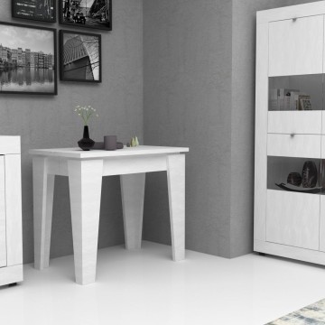 Console à rallonge Natron blanc 50x90 cm