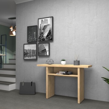 Console pliante Ikebana chêne 120x35