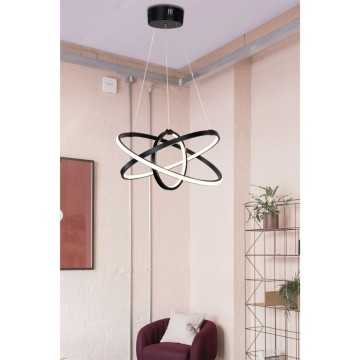 Lampe suspendue Costana trois cercles Led MDL4236