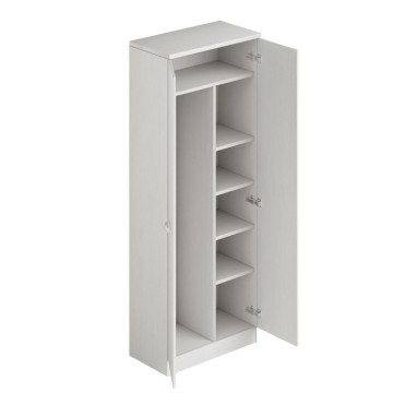 Portemanteau à 5 étagères Gabriella 180 frêne blanc