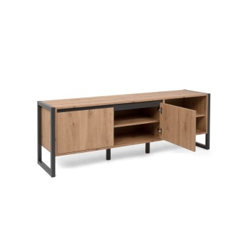 Denver Meuble TV 54 L160XP40XH55 chêne anthracite