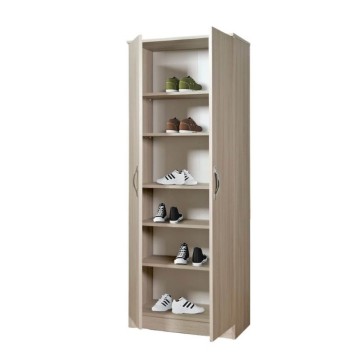 Gabriella 180 armoire à chaussures ancienne en noyer