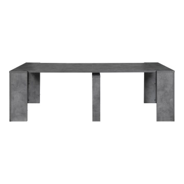 Console à rallonge en béton Baku 252 cm