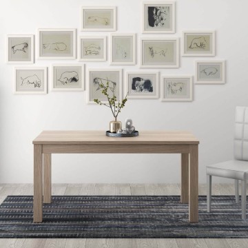 Table à rallonge Empoli 160x90 orme