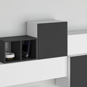 Tromen 260 cm Tromen mur de rangement anthracite blanc MTV234474