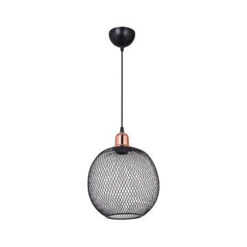 Belin MDL4320 lampe suspendue en métal perforé noir