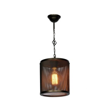 Nadra MDL3857 lampe suspendue en métal treillis noir