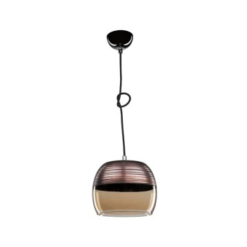 Lampe suspendue Punto ASZ0856 diffuseur en verre inversé