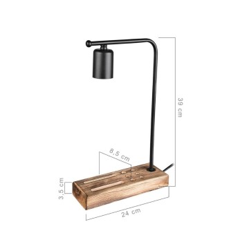 Vito MDL4285 lampe de bureau avec support pour téléphone portable