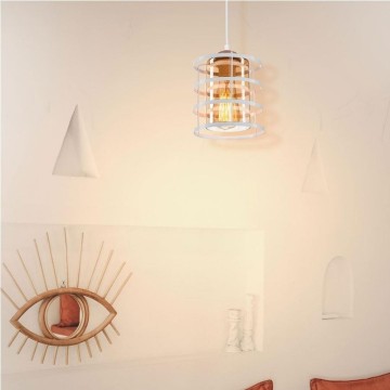 Lampe suspendue Mira ASZ1261 métal blanc