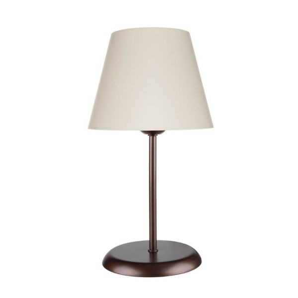 Elva ASZ1050 lampe de table en métal et abat-jour en tissu Elva ASZ1050 lampe de table en métal et abat-jour en tissu