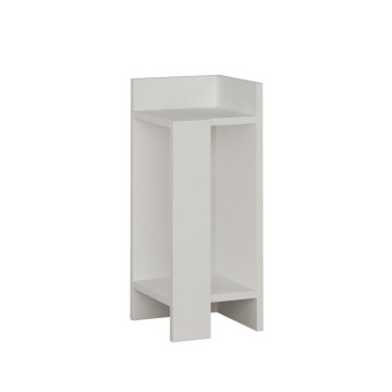 Table basse design Elos blanc 25x25x60h droite Table basse design Elos blanc 25x25x60h droite