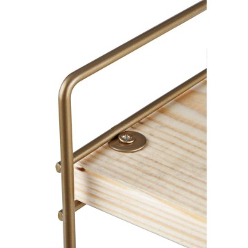 Etagère Hobby 3 étagères 40x13x40 bronze ASZ1572