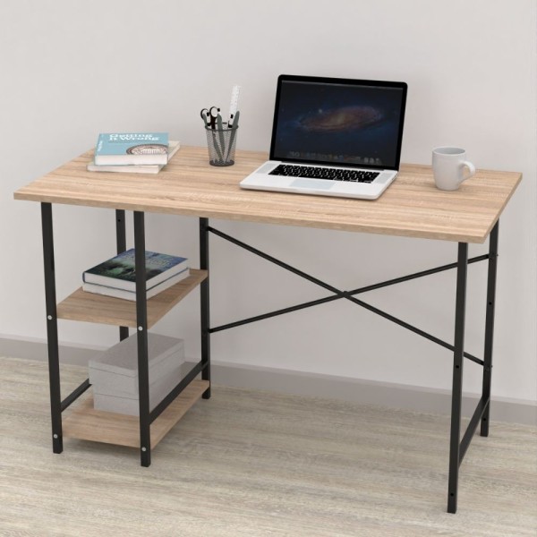 Bureau Rimi avec 2 étagères sonoma oak Bureau Rimi avec 2 étagères sonoma oak