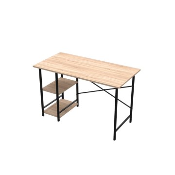 Bureau Rimi avec 2 étagères sonoma oak