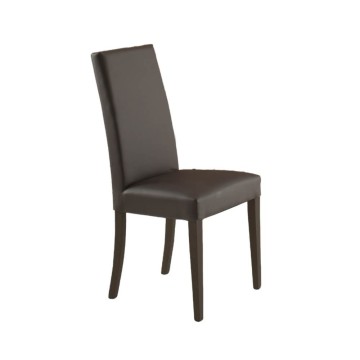 Chaise Nancy marron standard