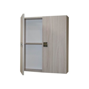 Blanca unité murale de salle de bain 2 portes 60x17x70h elm